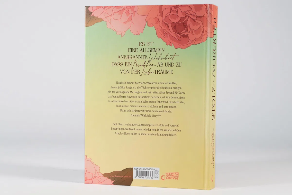 Stolz und Vorurteil - Die Graphic Novel nach Jane Austen: Jane Austens Klassiker erstmals als liebevoll umgesetzte Graphic Novel - 3. Platz beim LovelyBooks Community Award 2024 (Loewe Graphix)