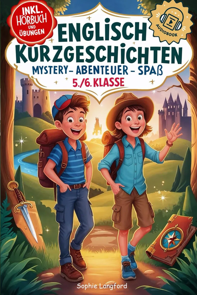 Englisch Kurzgeschichten für die 5./6. Klasse: Spannende Geschichten für einfaches Englischlernen! Mit Hörbuch, Vokabeln und Übungen – So macht ... und bringt nachhaltige Ergebnisse! (Have Fun)