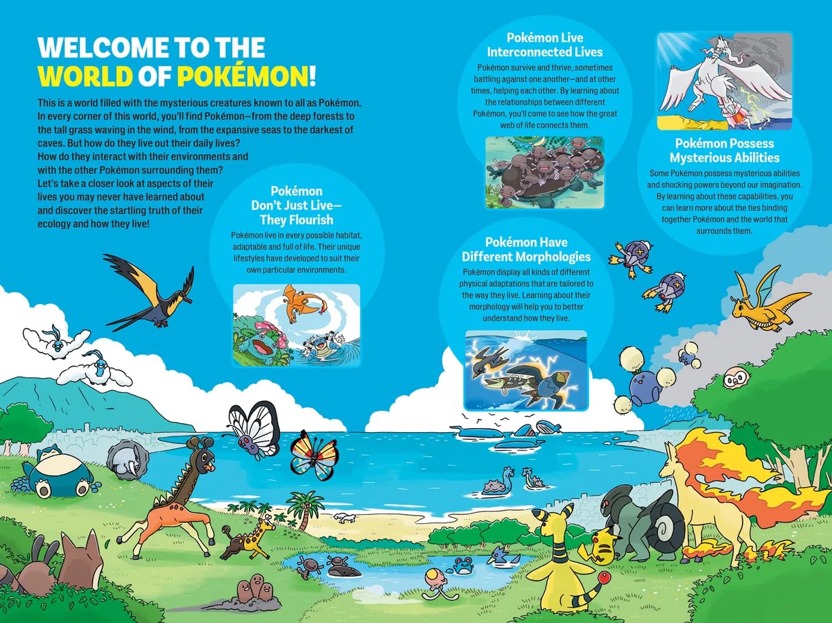 Pokécology: An Illustrated Guide to Pokémon Ecology: A groundbreaking, BRAND NEW OFFICIAL, full-colour illustrated guide to Pokémon. Perfect for fans of all ages.