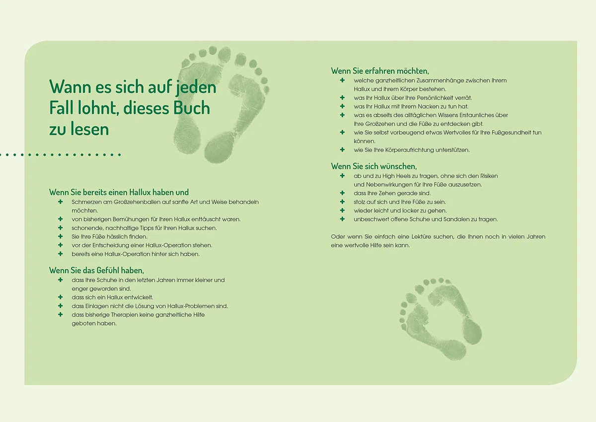 Das Buch für den Hallux - Füße gut, alles gut: Ganzheitliche Hilfe ohne OP