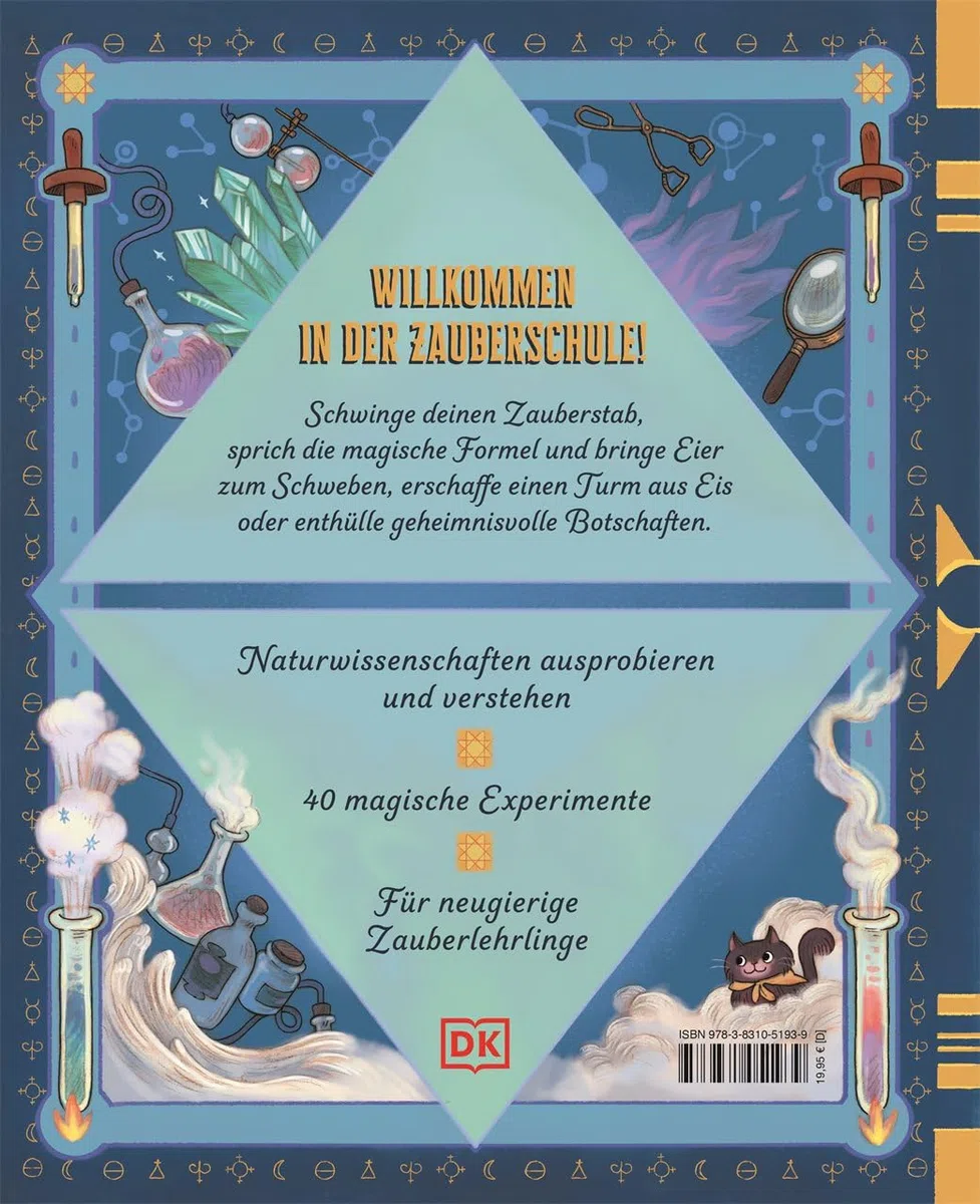Handbuch der magischen Experimente: Entdecke den Zauber der Naturwissenschaften. Mit zahlreichen Klappen & Funkelstein im Cover. Für Kinder ab 7 Jahren