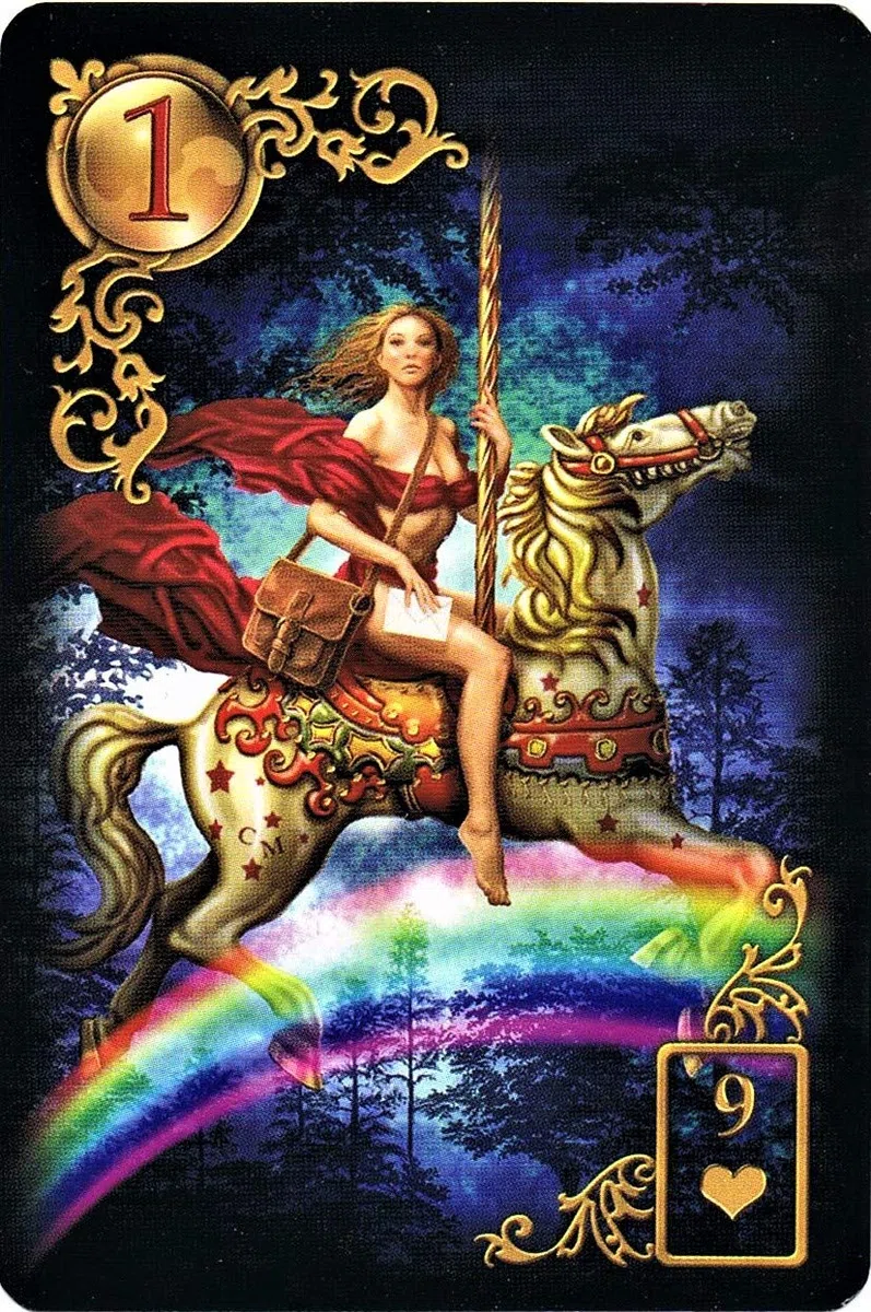 Gilded Reverie Lenormand: Mit 8 Zusatzkarten und Booklet: Mit Zusatzkarten und Booklet
