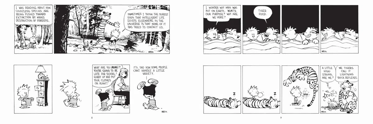 The Calvin and Hobbes Portable Compendium Set 4 (Volume 4)