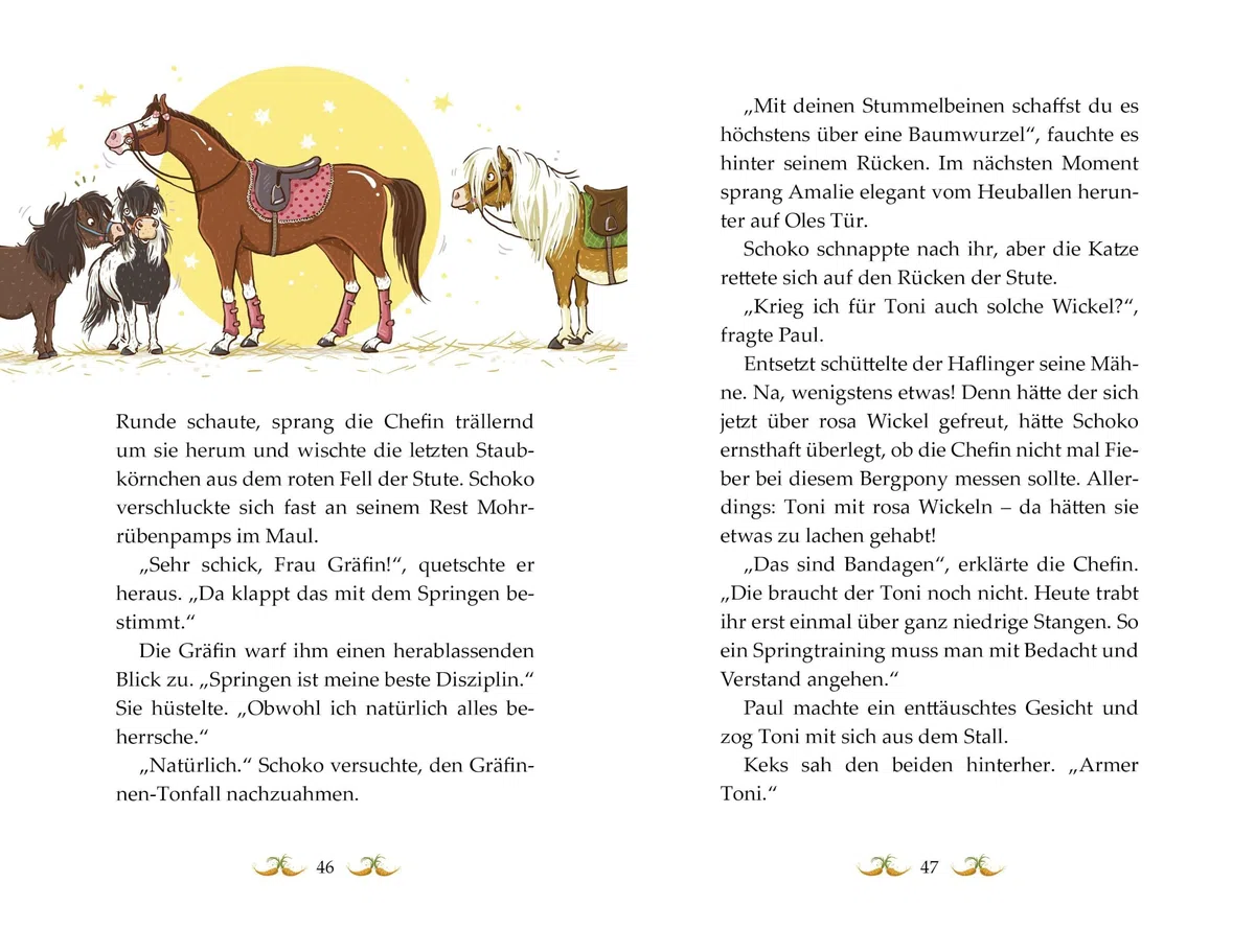 Die Haferhorde - Immer den Nüstern nach!: Band 3 der lustigen Ponyabenteuer für Kinder ab 8 Jahren