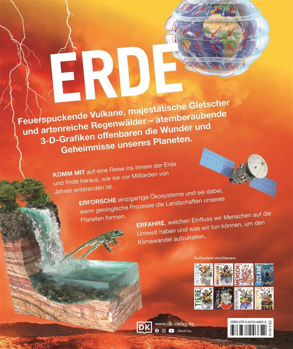 DK Wissen. Erde: Unser Planet in spektakulären Bildern. Für Kinder ab 8 Jahren
