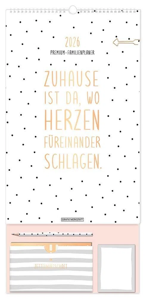 Premium-Familienplaner 2026: Familienplaner