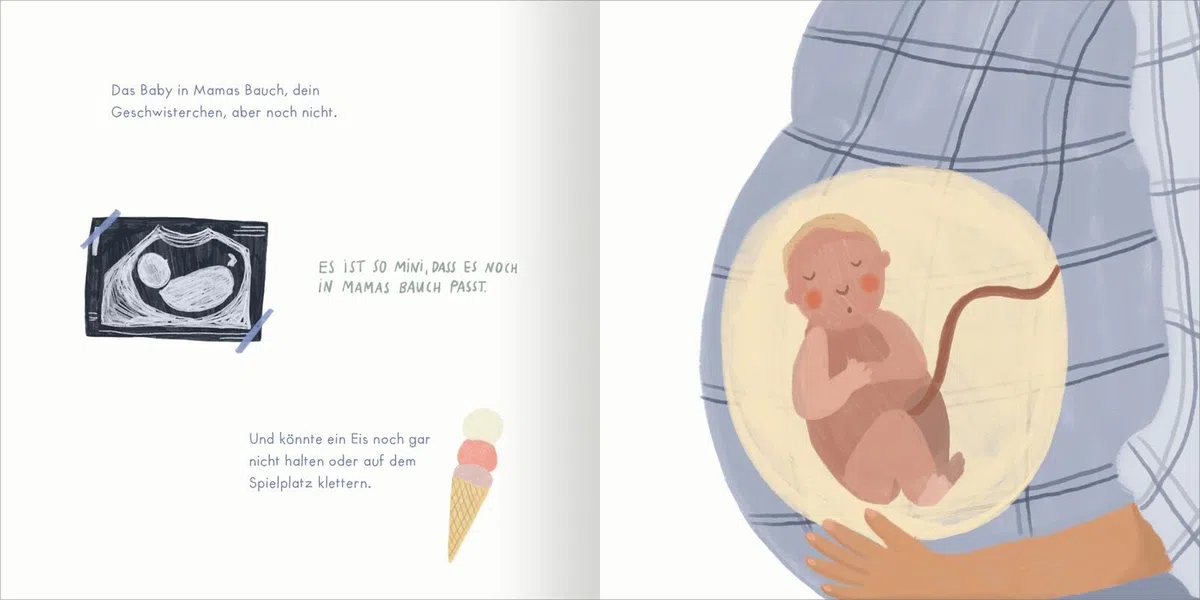 Wir. Nur noch mehr davon.: Das Geschwisterkind-Buch | Einfühlsames Bilderbuch über Familienzuwachs, von der Schwangerschaft bis zum neuen Alltag mit Geschwisterchen