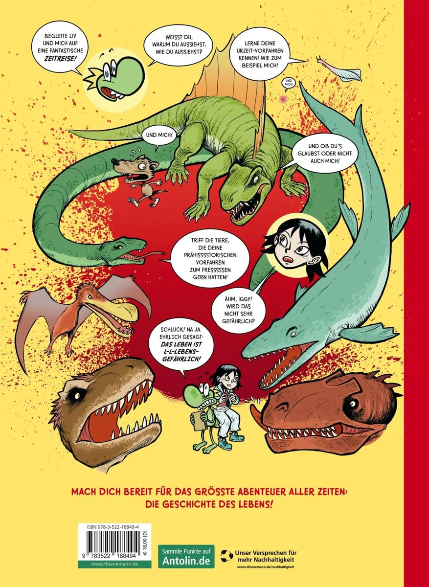 Urknall: Livs und Iggys unglaubliche Reise durch die Evolution | Die Geschichte des Lebens als Comic-Abenteuer