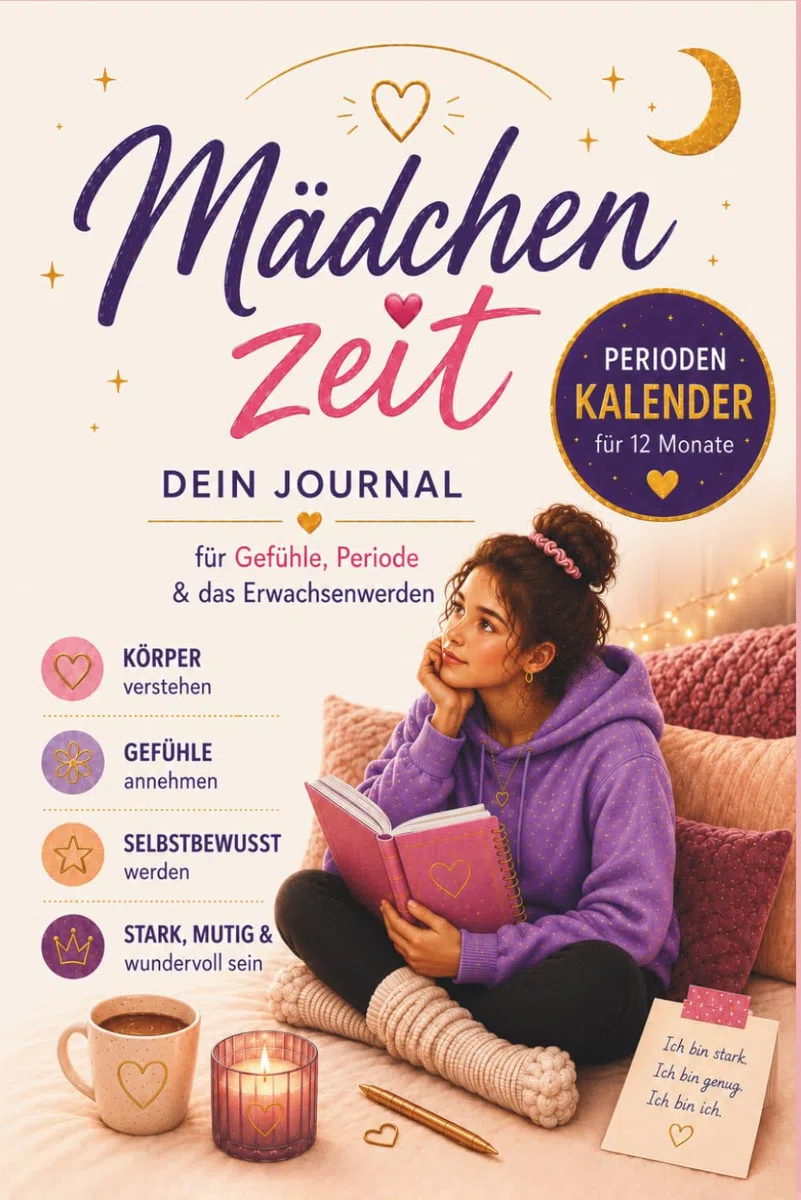 MÄDCHENZEIT: DEIN JOURNAL für Gefühle, Periode & das Erwachsenwerden