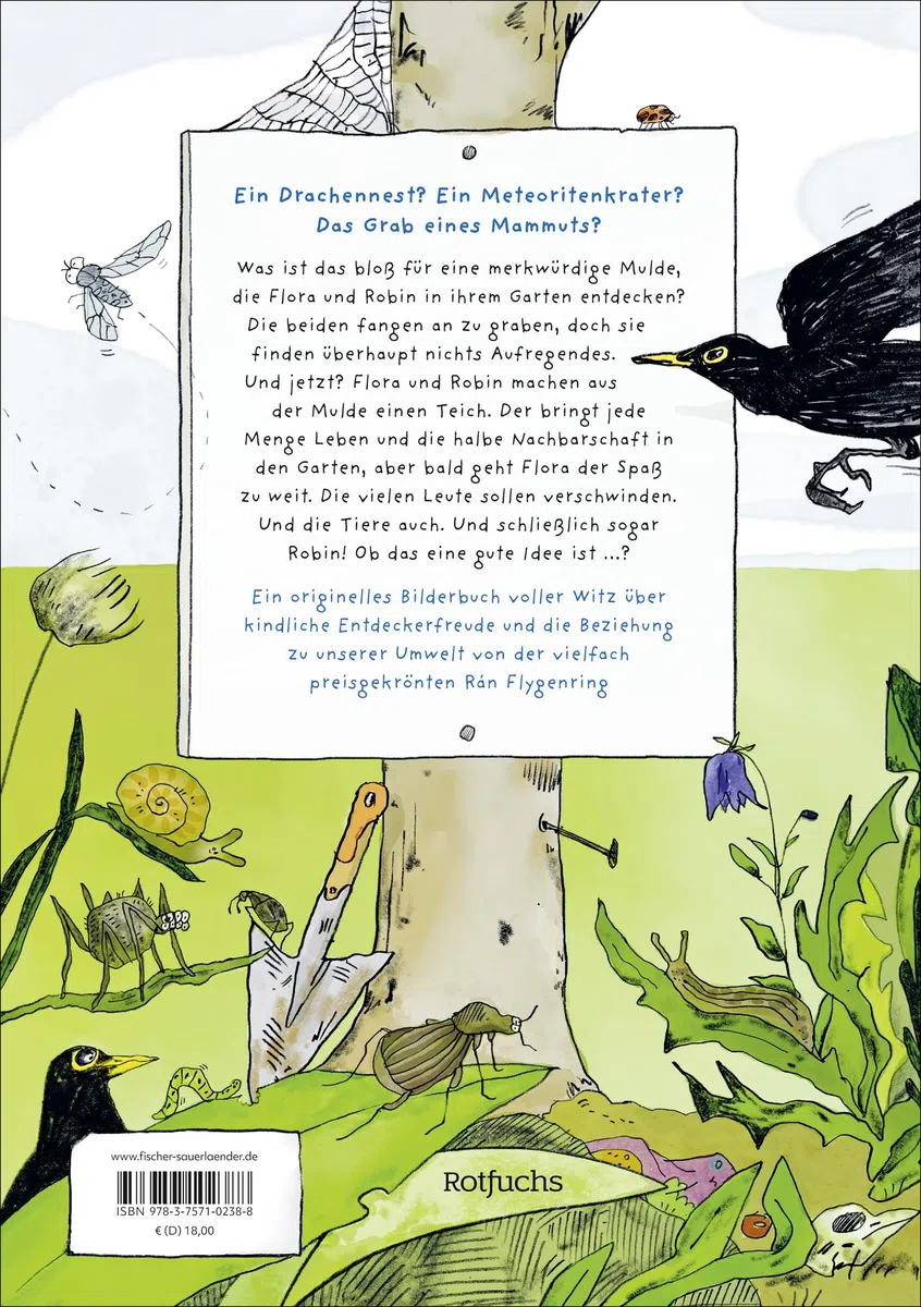Ein Teich für uns: Lustiges Bilderbuch über das Zusammenleben in der Natur für Kinder ab 5 Jahren