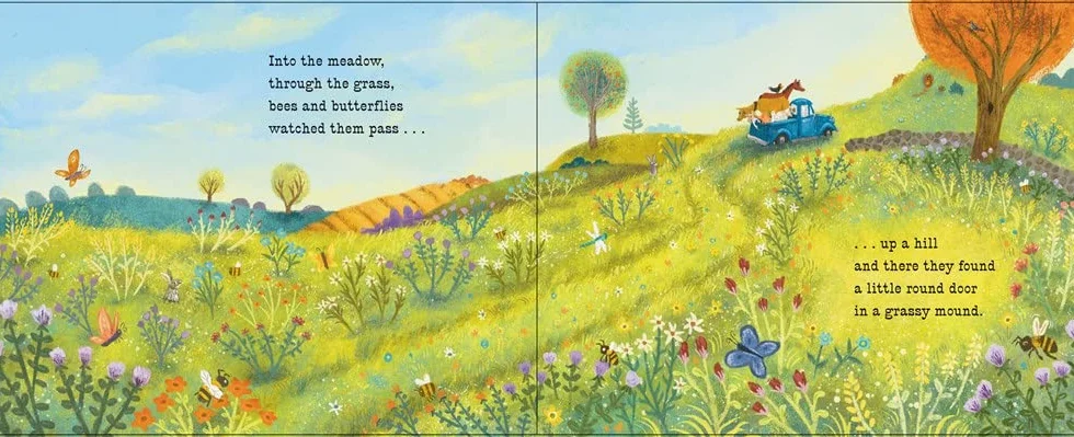 Little Blue Truck Makes a Friend: A Farmyard Story About Welcoming New Friends for Children (Ages 4–8) (Little Blue Truck, 17)