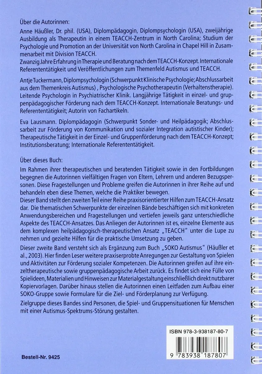 Praxis TEACCH: Neue Materialien zur Förderung der Sozialen Kompetenz