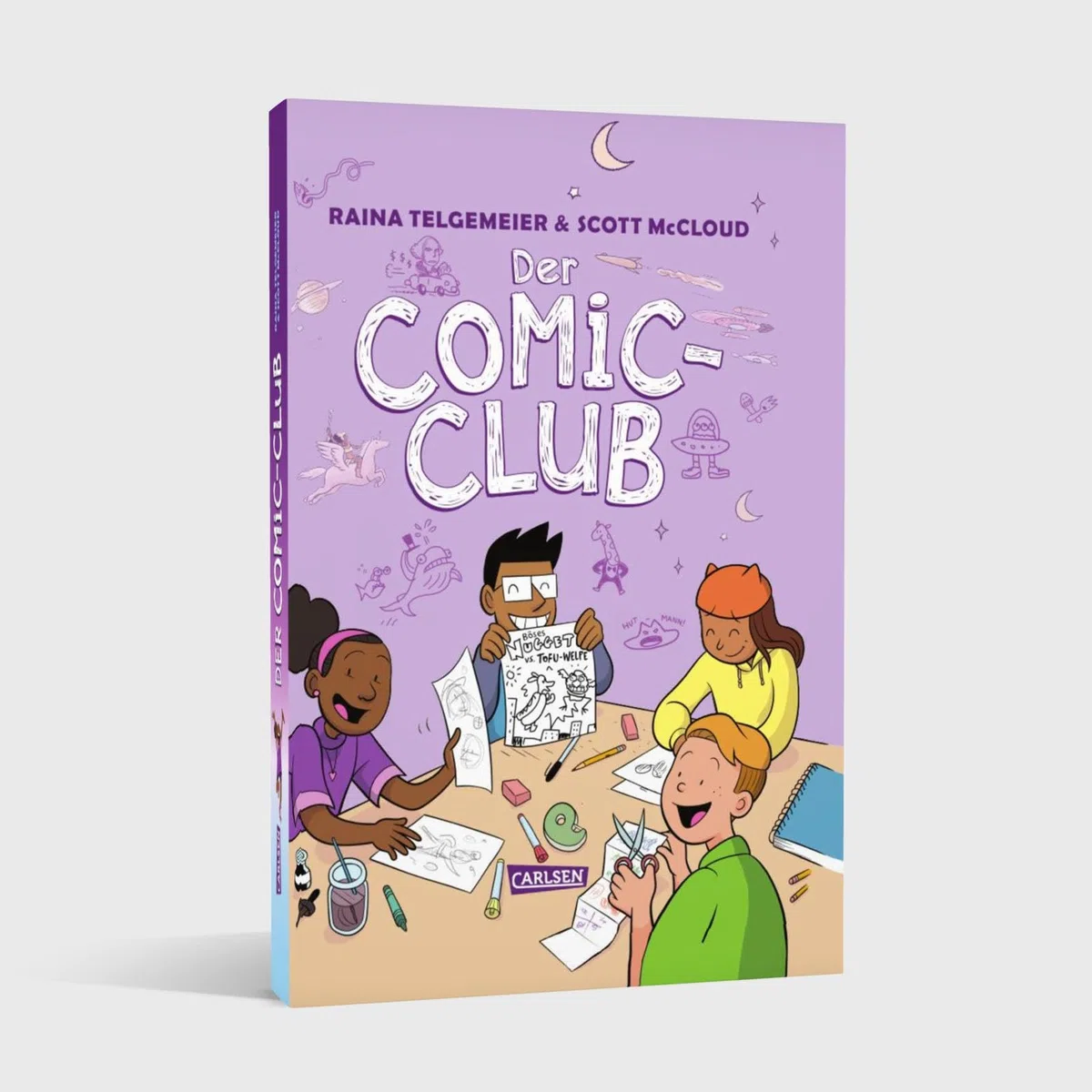 Der Comic-Club: Witziger Schul-Comic für Kinder ab 8 Jahren
