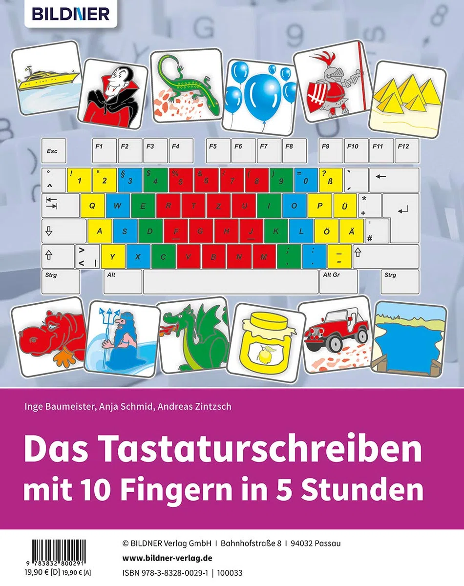 Das Tastaturschreiben mit 10 Fingern in 5 Stunden - Trainerleitfaden mit Audio-CD