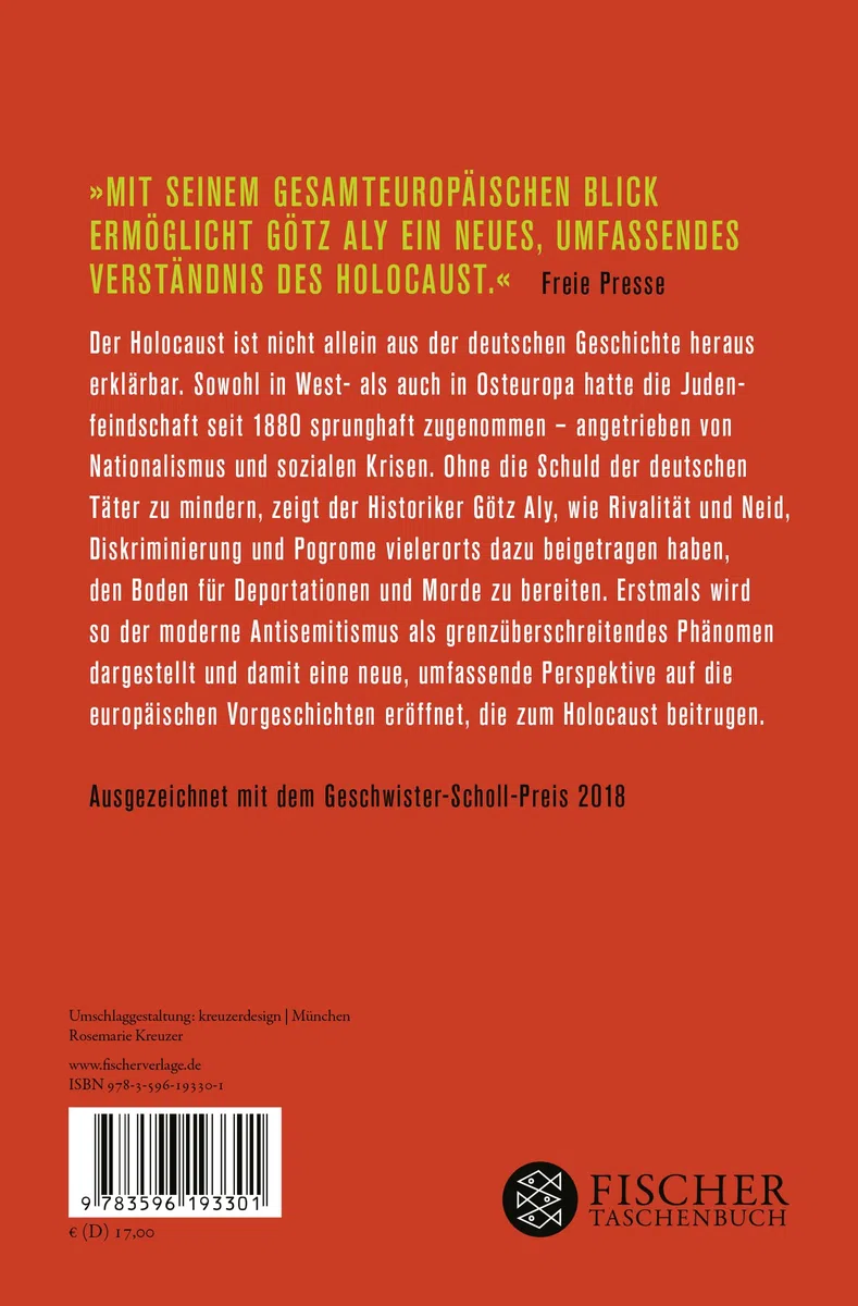 Europa gegen die Juden: 1880 - 1945