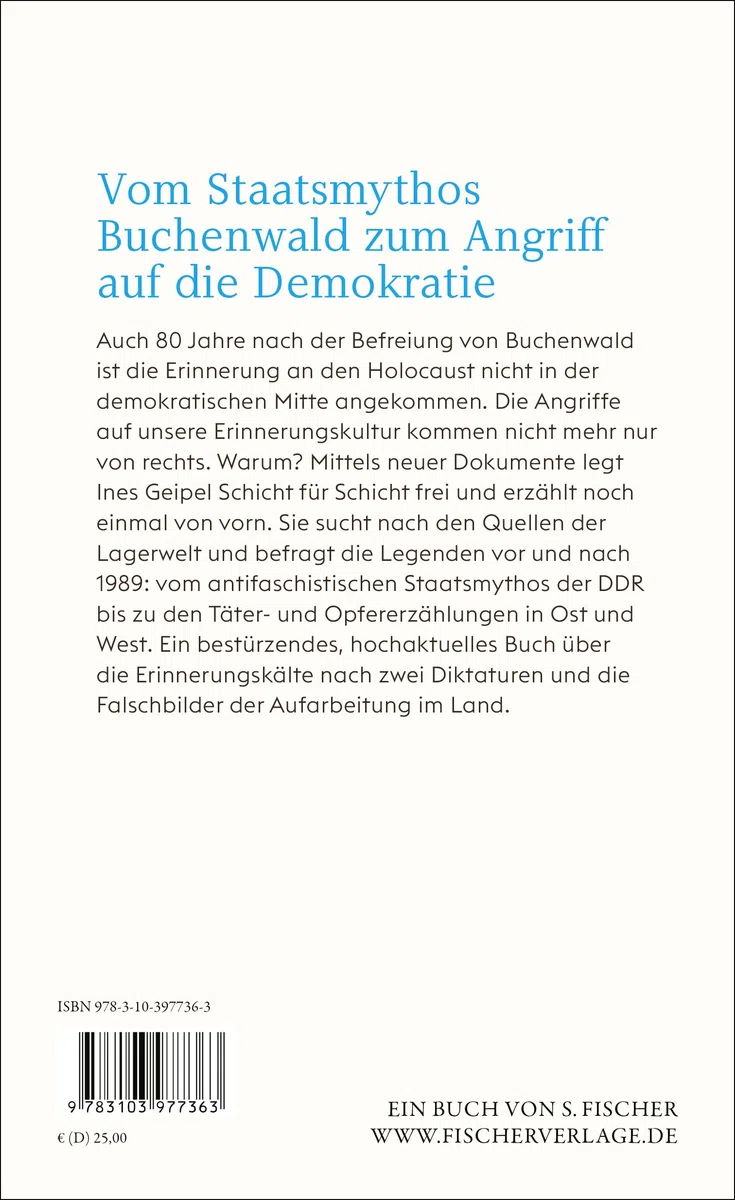 Landschaft ohne Zeugen: Buchenwald und der Riss der Erinnerung | Nominiert für den Preis der Leipziger Buchmesse 2026 (Sachbuch)