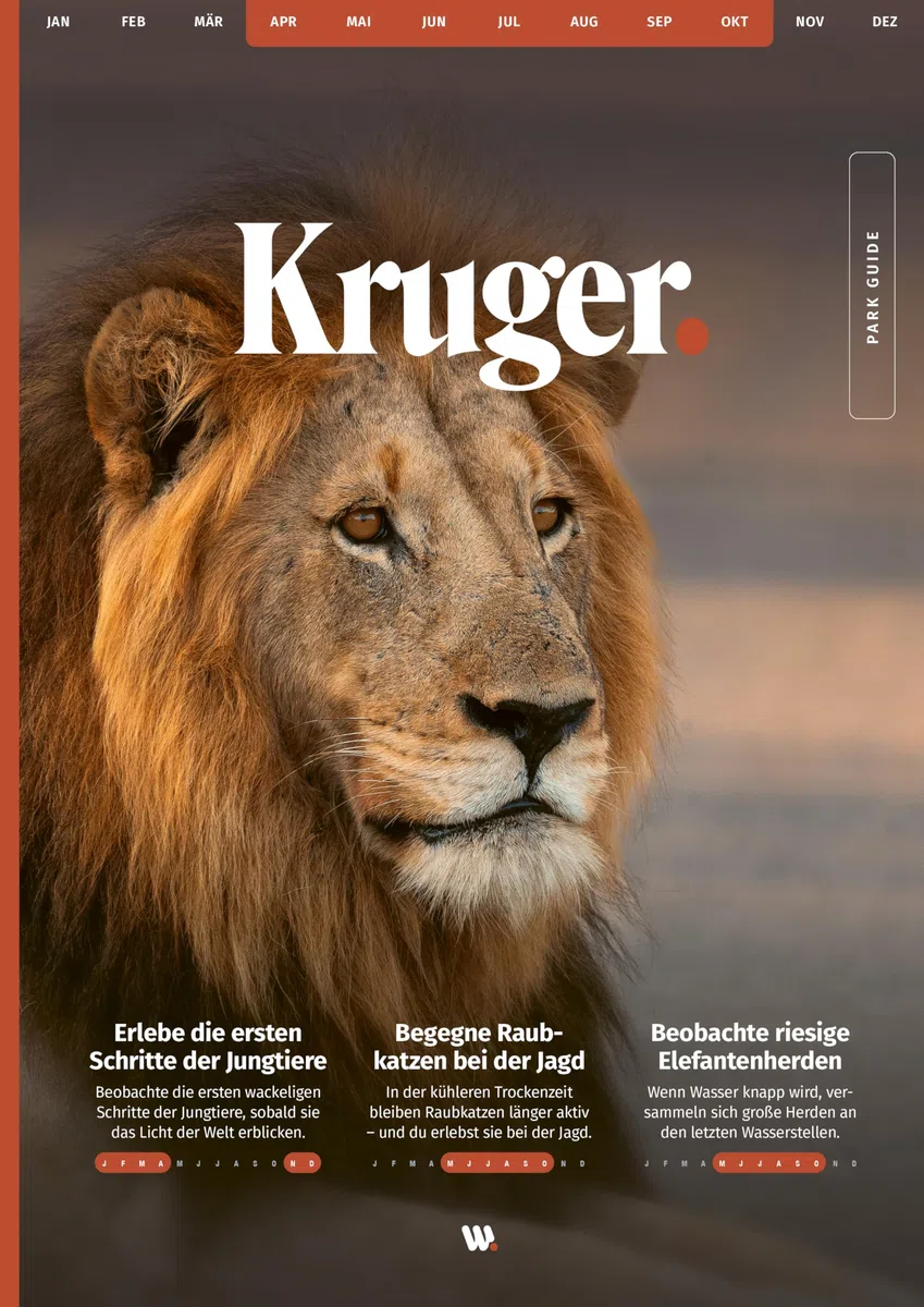 WILDFUL STORIES Kruger Park Guide: Detaillierte Parkkarten für Selbstfahrer mit Streckenbewertungen und konkreten Spots für unvergessliche Safaris (inkl. App) (Park Guides)