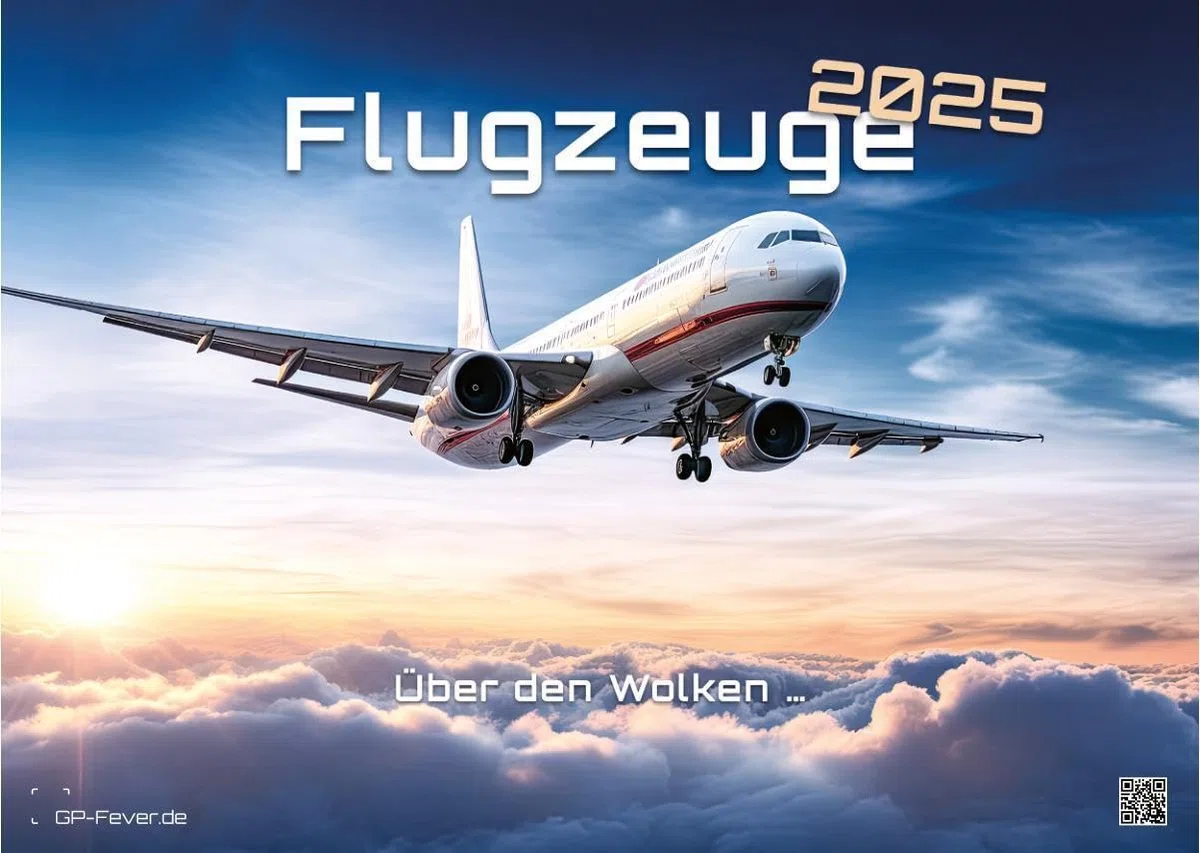Planes - Über den Wolken - Flugzeuge - 2025 - Kalender DIN A3: Der Wandkalender mit den besten Flugzeug-Motiven für das Jahr 2025 im Format DIN A3 (ca. 42 x 30 cm)!