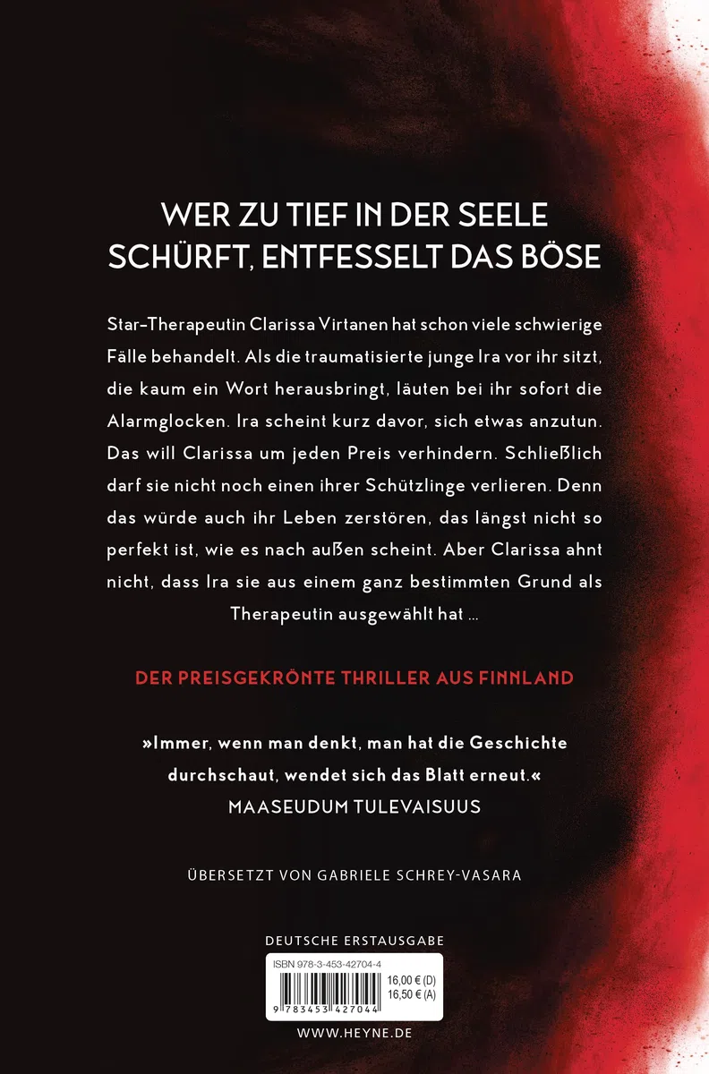 Therapiert: Thriller – Das gefeierte Thriller-Debüt aus Finnland voller unvorhersehbarer Twists! (Die Ira-Reihe, Band 1)
