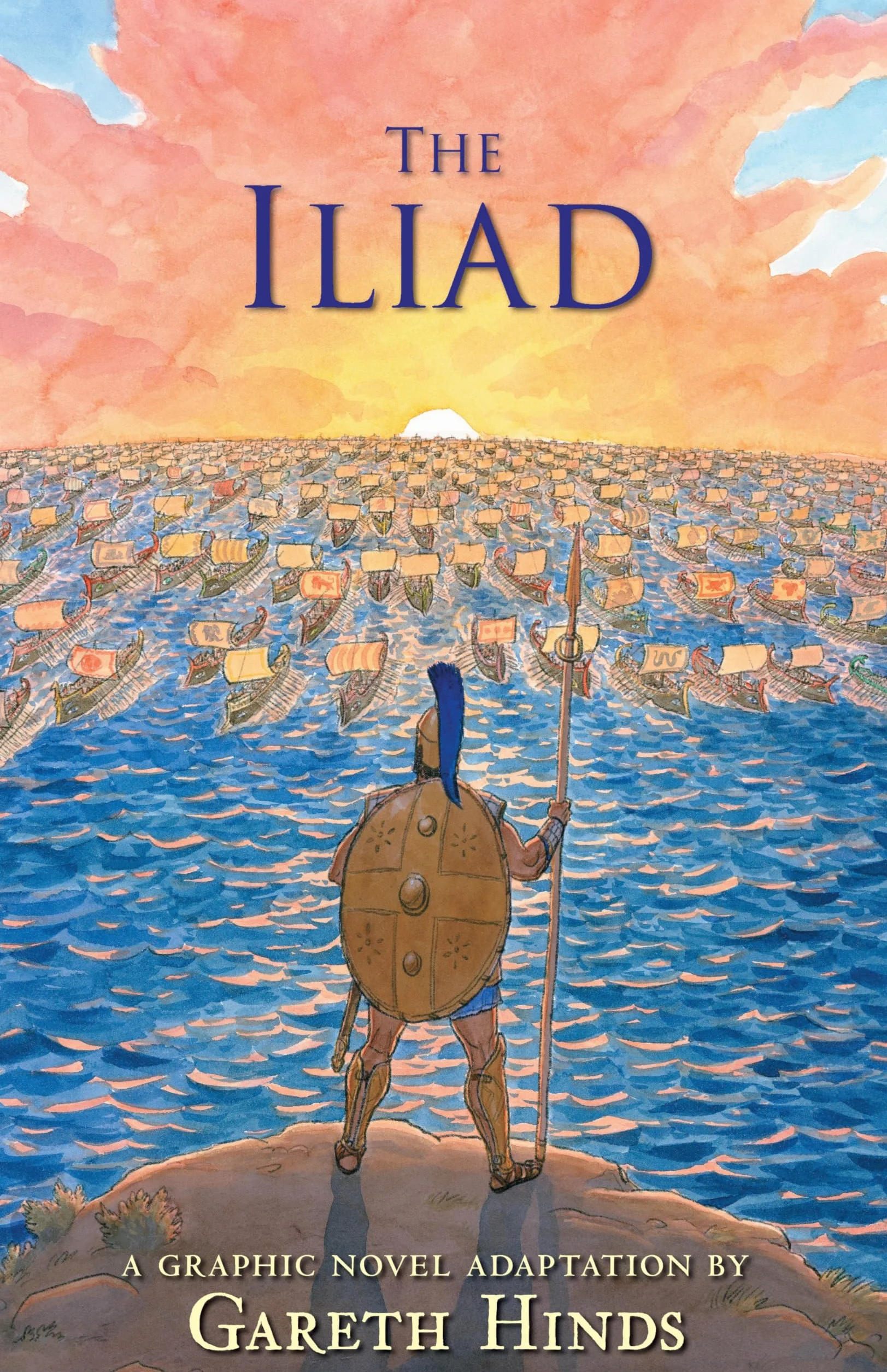 The Iliad: A Graphic Novel : Homer's exciting ancient Greek myth told in pacy full-colour graphic novel form for YA readers