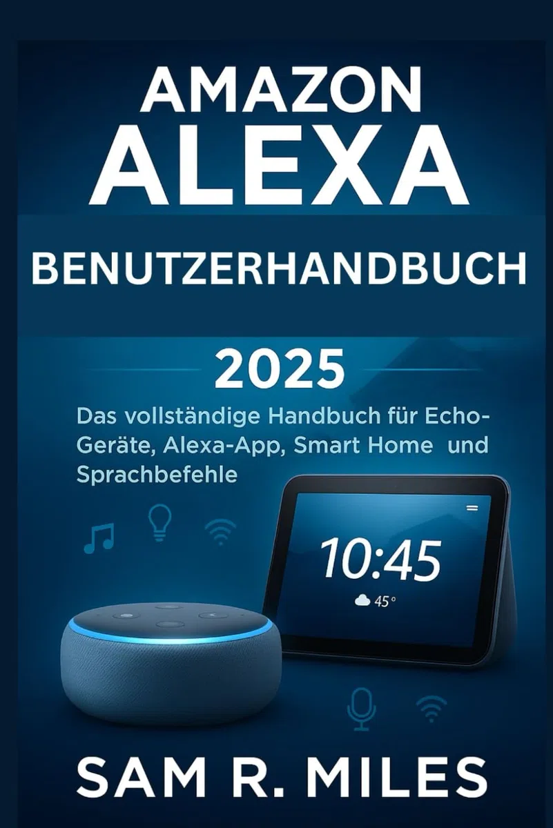 Amazon Alexa Benutzerhandbuch 2025: Das vollständige Handbuch für Echo-Geräte, Alexa- App, Smart Home und Sprachbefehle