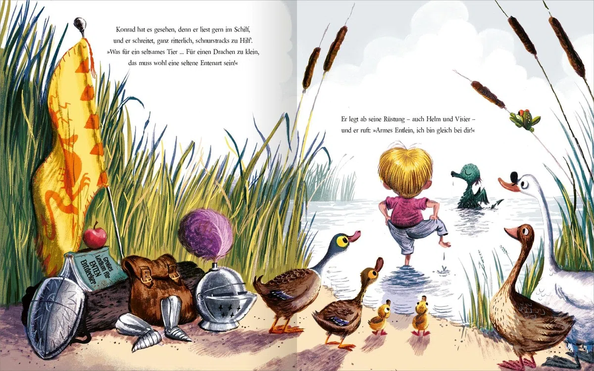 Ritter und Drachen haben gut lachen: Eine Freundschaftsgeschichte | Lustig gereimtes Bilderbuch über Freundschaft, Vorurteile und Anderssein | ... | Rittergeschichten & Drachen-Abenteuer