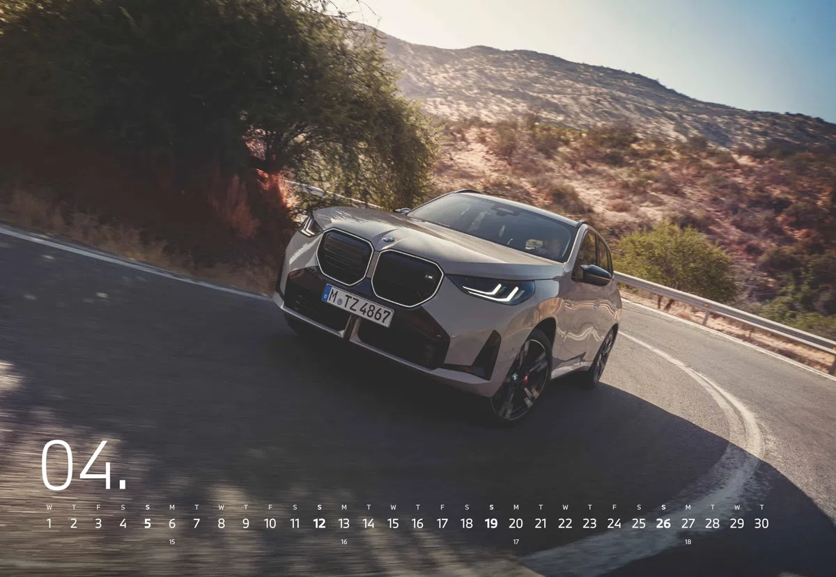 BMW M Wandkalender 2026