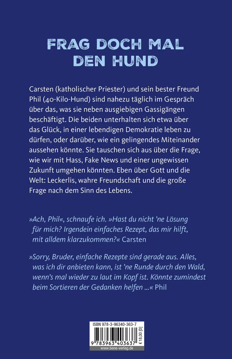 Ziemlich bester Hund: Gespräche mit Phil über Gott und die Welt