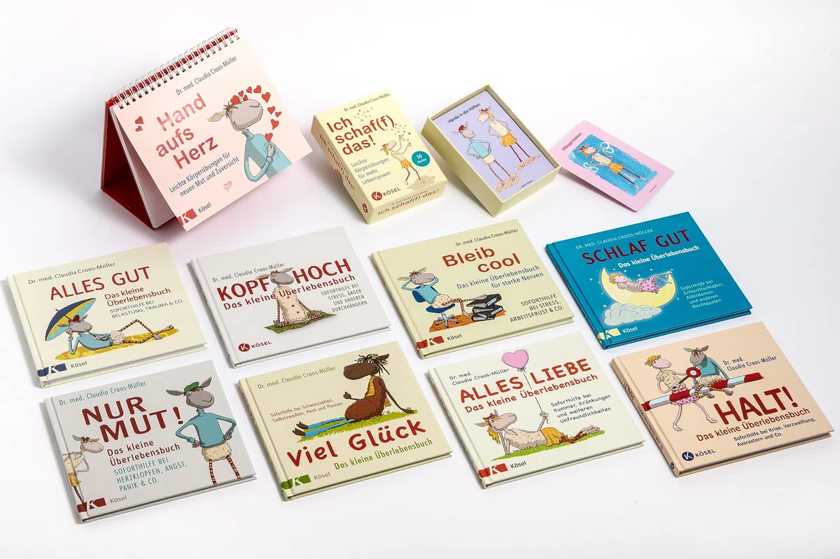 Ich schaf(f) das!: Leichte Körperübungen für mehr Lebenspower. 50 Karten - Mit Stülpdeckelschachtel und Booklet (Claudia Croos-Müller, Band 8)