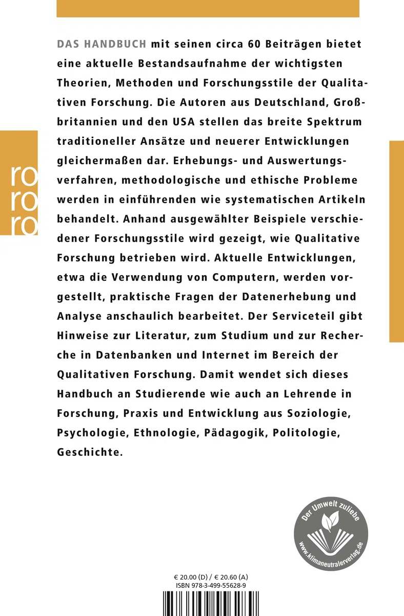 Qualitative Forschung: Ein Handbuch