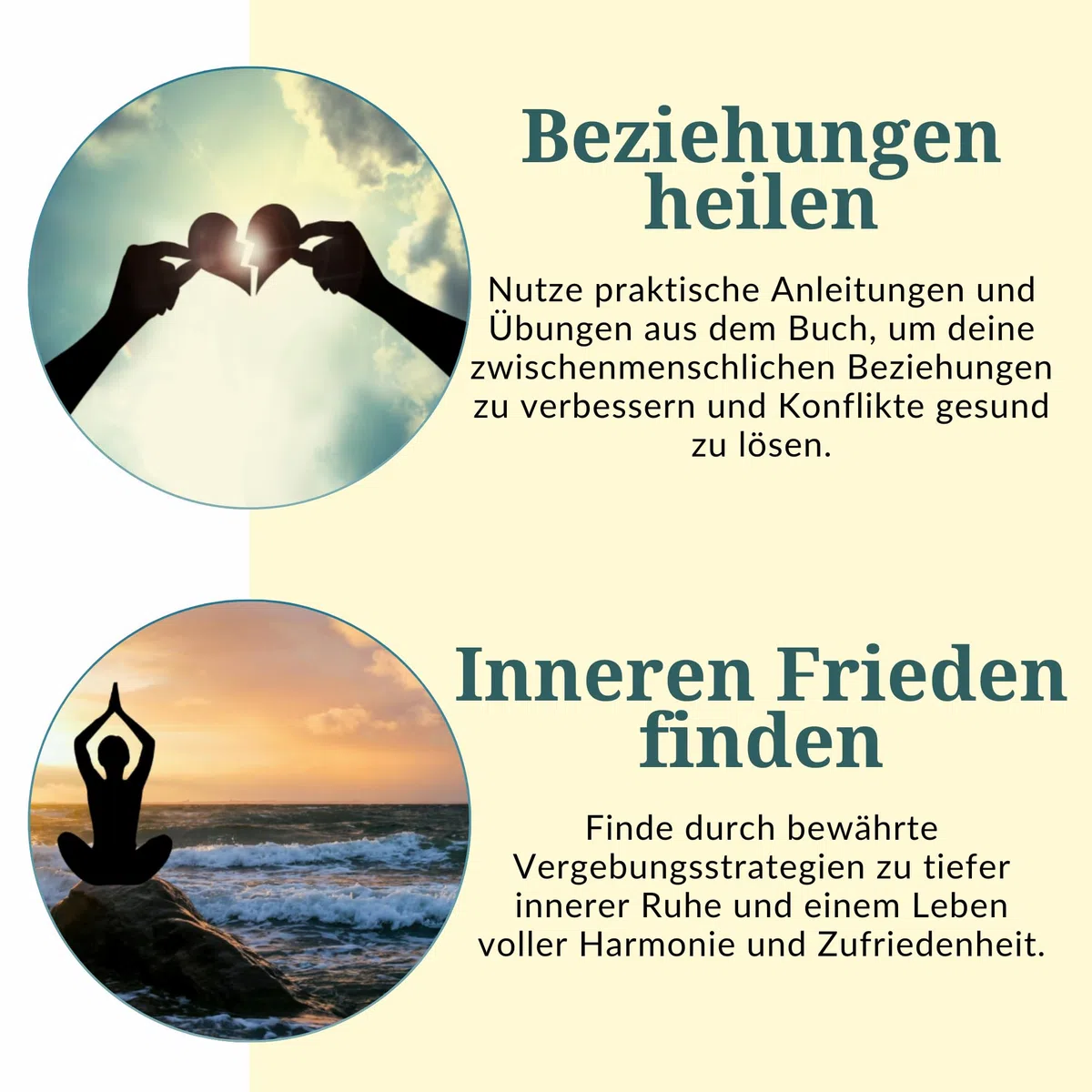 Vergebung – Der Weg zur Heilung: Wie du Konflikte auflöst, schmerzhafte Erfahrungen loslässt und dein Leben von alten Lasten entgiftest. So findest du innere Freiheit und gestaltest deine Zukunft neu