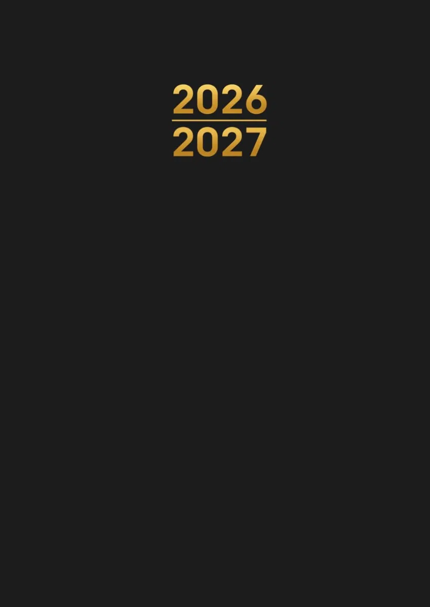 2026-2027: A4 Kalenderbuch 1 Tag 1 Seite | Juli 26 bis Juni 27 auch Samstag und Sonntag | XXL Kalender 392 Seiten | Terminplaner Notizbuch Tagesplaner für Praxis, Büro, Familie & Erzieher