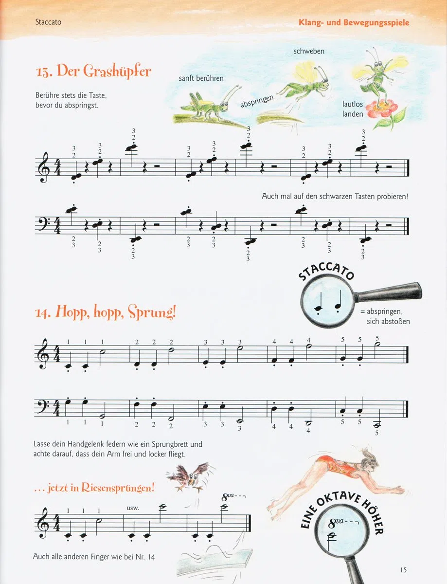 Musikverlag Holzschuh Tastenforscher – eine Moderne Klavierschule für Kinder - VHR3414 9783864340000