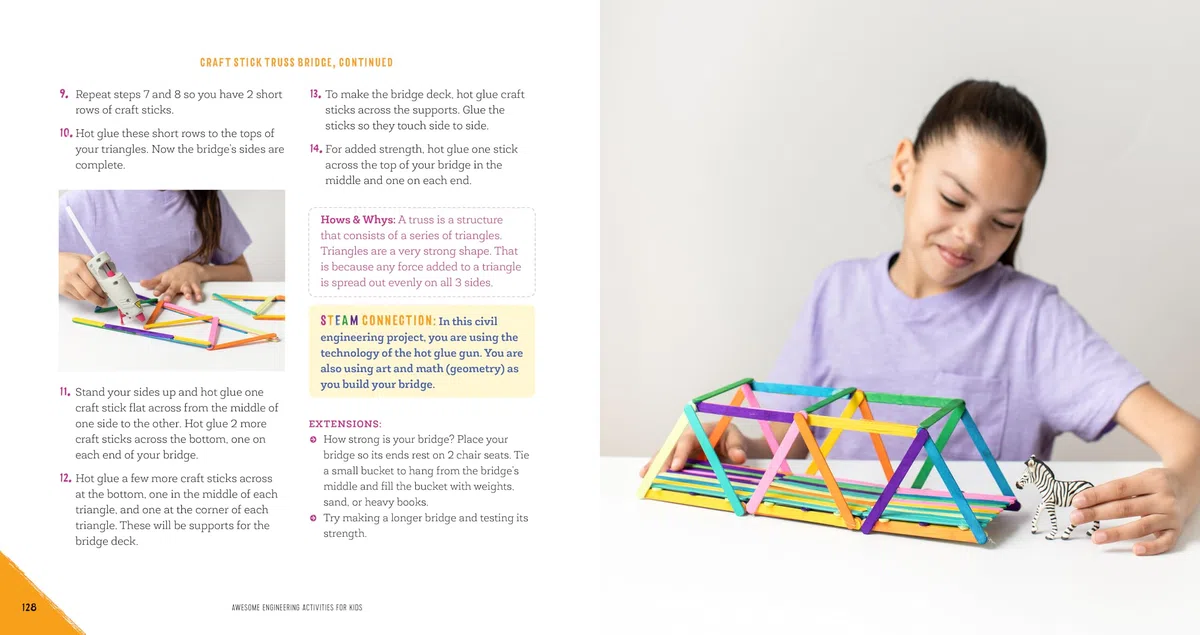 Awesome Engineering Activities for Kids: 50+ Exciting STEAM Projects to Design and Build (Awesome STEAM Activities for Kids, Band 9)