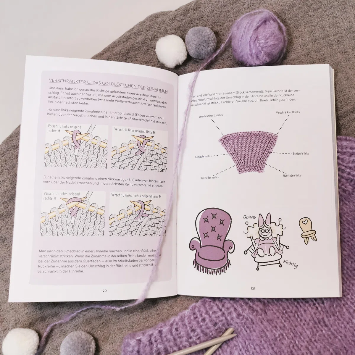 Patty Lyons' Wundertüte der Stricktricks: Über 70 Geheimtipps für entspanntes Stricken. Das Strickbuch mit Tipps und Tricks zum Stricken lernen und perfektionieren für Anfänger und Fortgeschrittene.