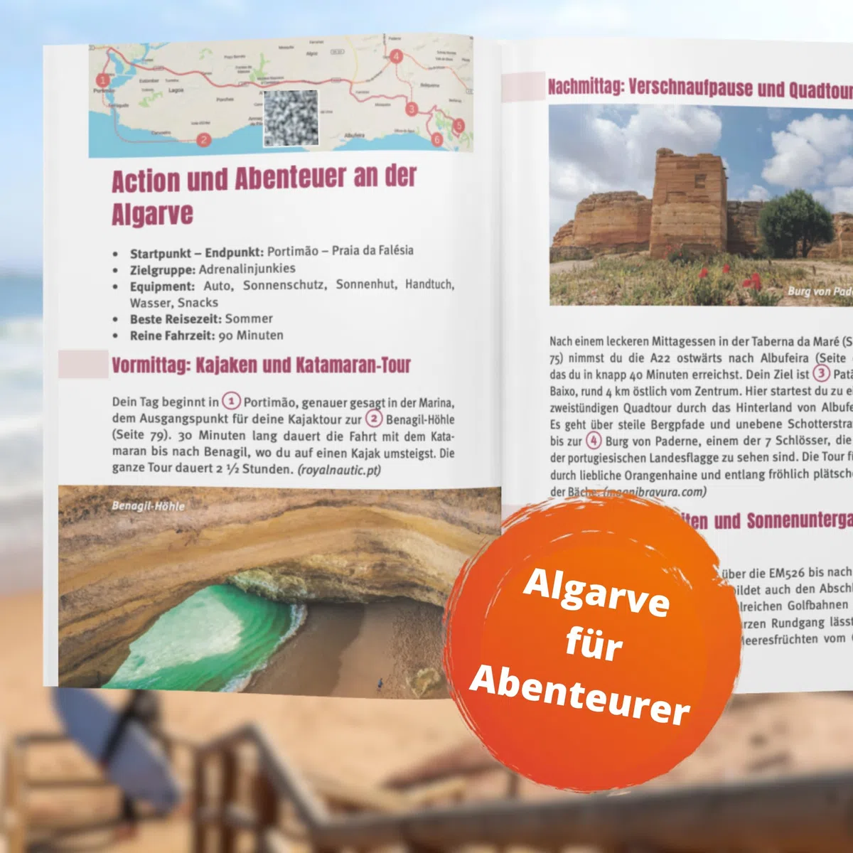 Zauberhafte Algarve: Voller Geheimtipps einer Reiseleiterin: Dein Reiseführer für eine unvergessliche Reise - Mit Top-Highlights, goldenen Steilküsten & versteckten Orten auch abseits vom Trubel