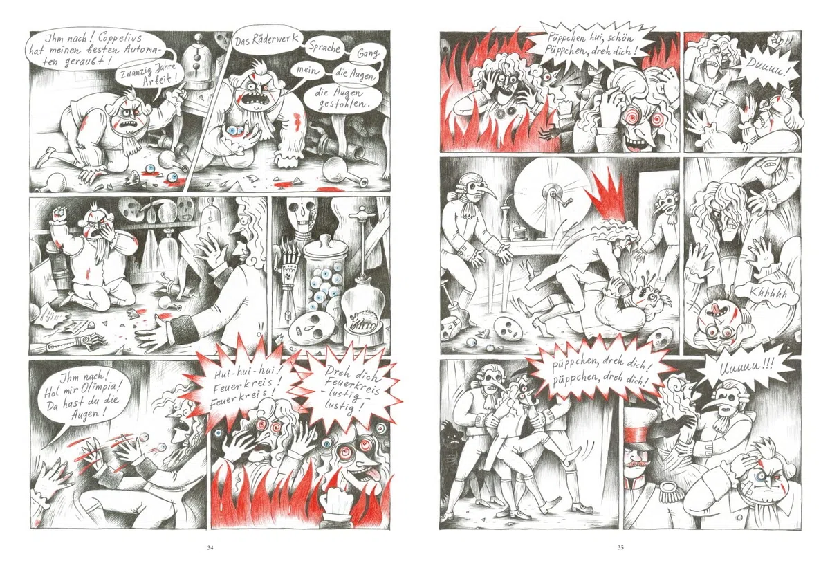 Der Sandmann: Graphic Novel nach E. T. A. Hoffmann