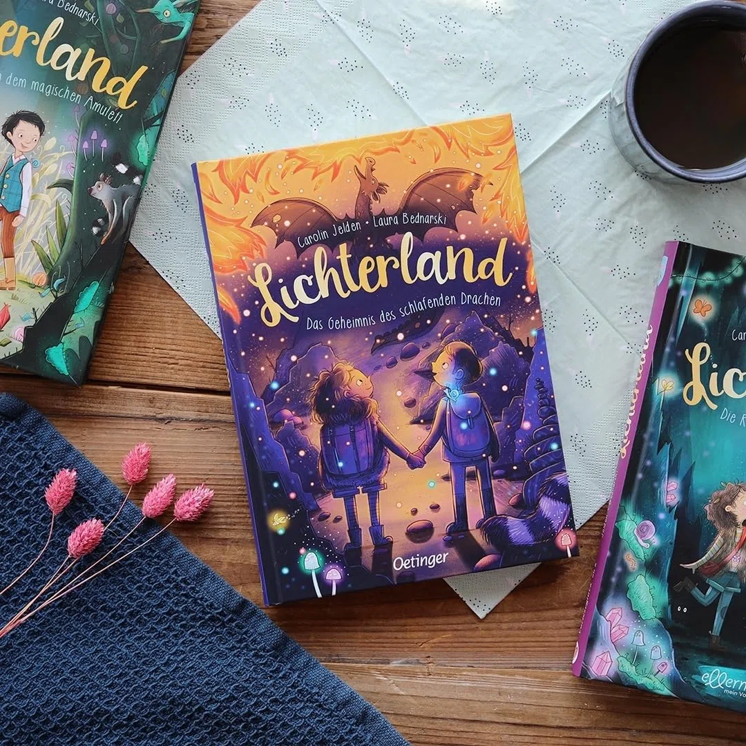 Lichterland 3. Das Geheimnis des schlafenden Drachen: Fantastisches Vorlesebuch voller Magie, Abenteuer und geheimnisvoller Wesen für Kinder ab 5 Jahren
