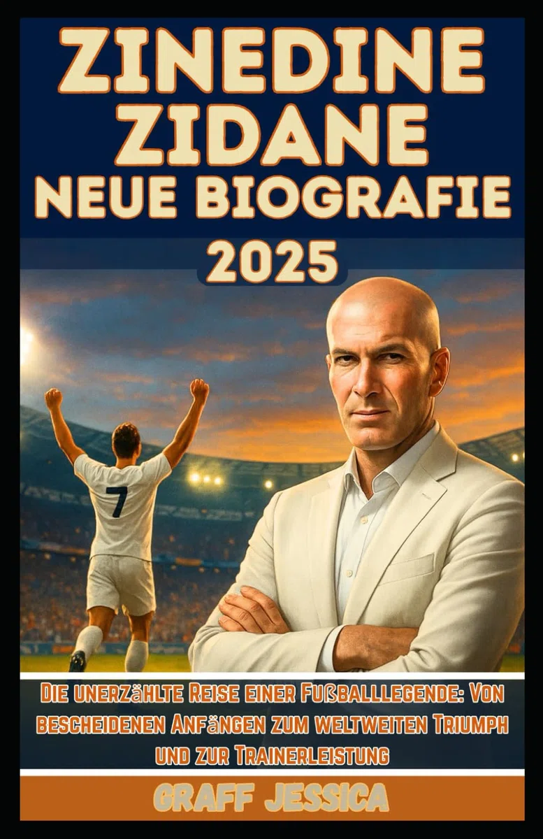 ZINEDINE ZIDANE NEUE BIOGRAFIE 2025: Die unerzählte Reise einer Fußballlegende: Von bescheidenen Anfängen zum weltweiten Triumph und zur Trainerleistung