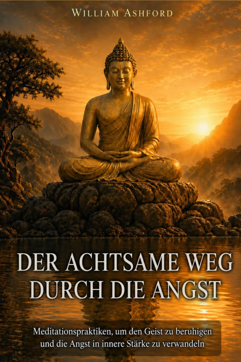 Der achtsame Weg durch die Angst: Praktische Wege und spirituelle Weisheit, um den Geist zu beruhigen, Stress zu reduzieren und inneren Frieden in einer rastlosen Welt zu finden