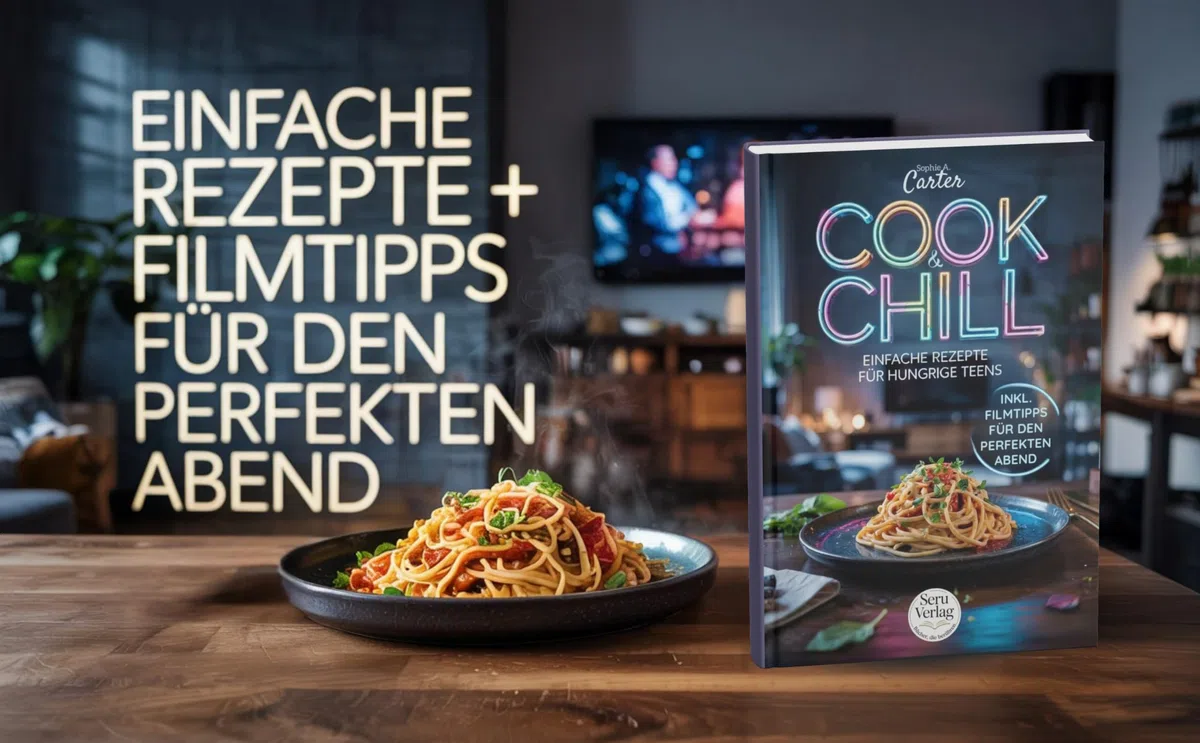 Kochbuch für Teenager – Cook & Chill, das perfekte Geschenk für Teenager: 90 leckere Rezepte inklusive aktueller Filmtipps mit den beliebtesten ... farbig illustriert im großen Geschenkformat