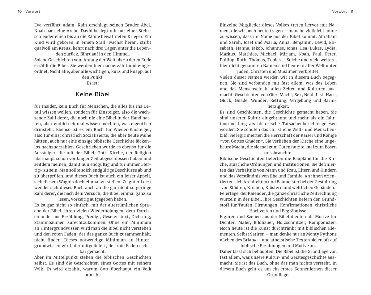 Keine Bibel: Das Alte und das Neue Testament – mit spannenden Erklärungen. Mit Farbschnitt und Lesebändchen
