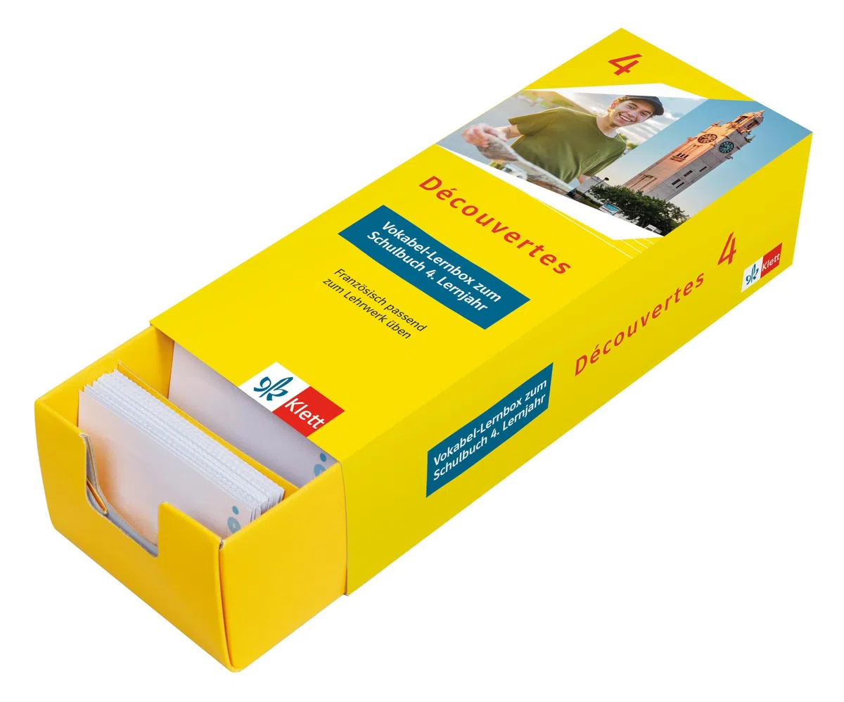 Découvertes 4 (ab 2020) - Vokabel-Lernbox zum Schulbuch 4. Lernjahr: Französisch passend zum Lehrwerk üben (Découvertes. Ausgabe 1. oder 2. Fremdsprache ab 2020)