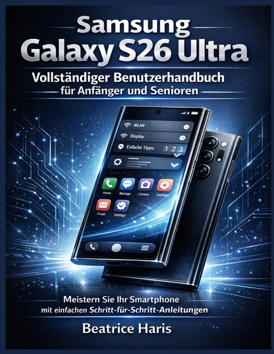 Samsung Galaxy S26 Ultra – Vollständiger Benutzerhandbuch für Anfänger und Senioren: Meistern Sie Ihr Smartphone mit einfachen Schritt-für-Schritt-Anleitungen