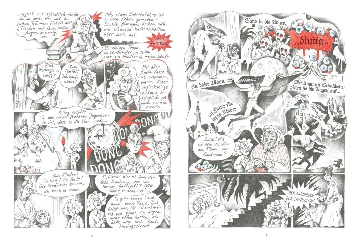 Der Sandmann: Graphic Novel nach E. T. A. Hoffmann