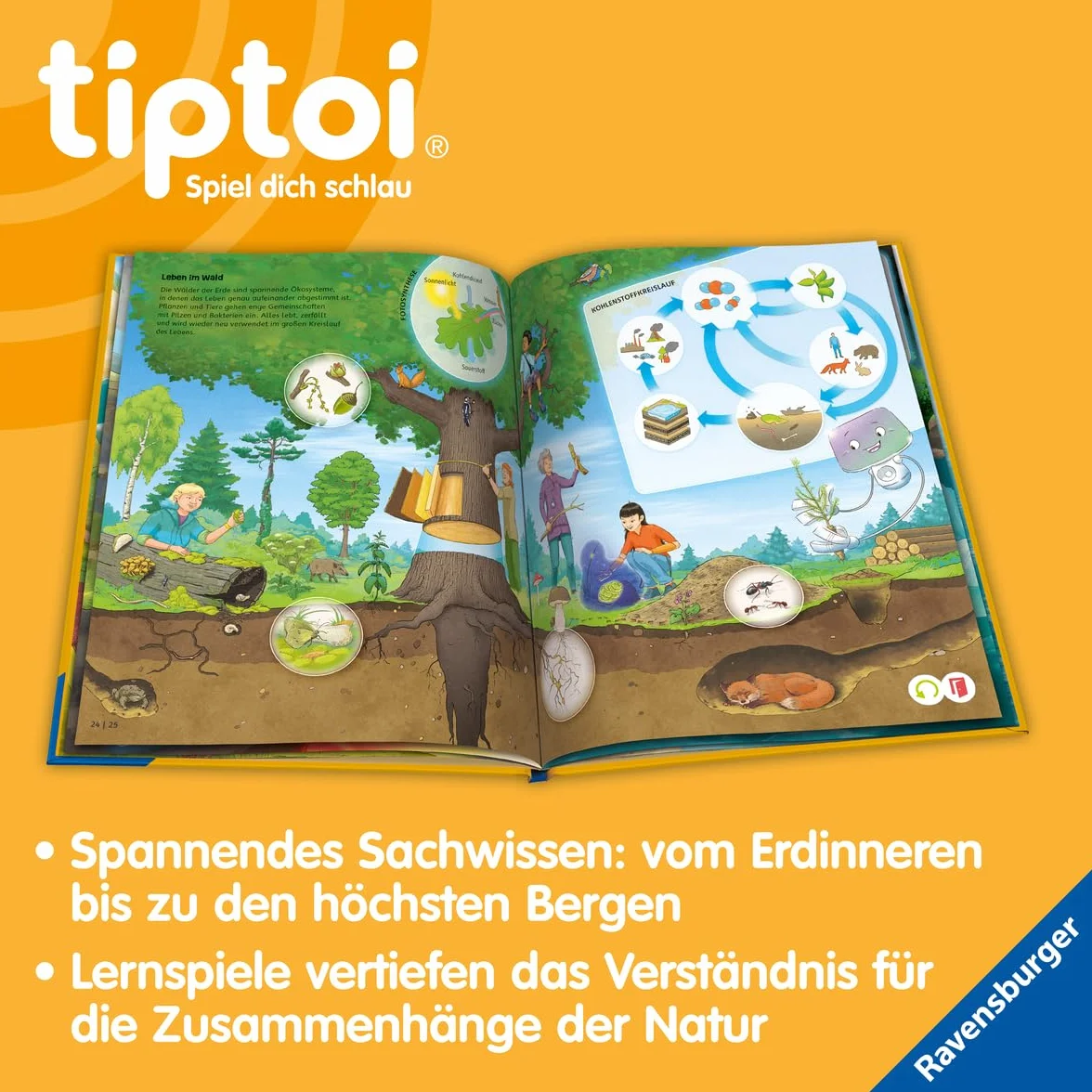 tiptoi® Die Erde: Ozeane, Wetter und Vulkane
