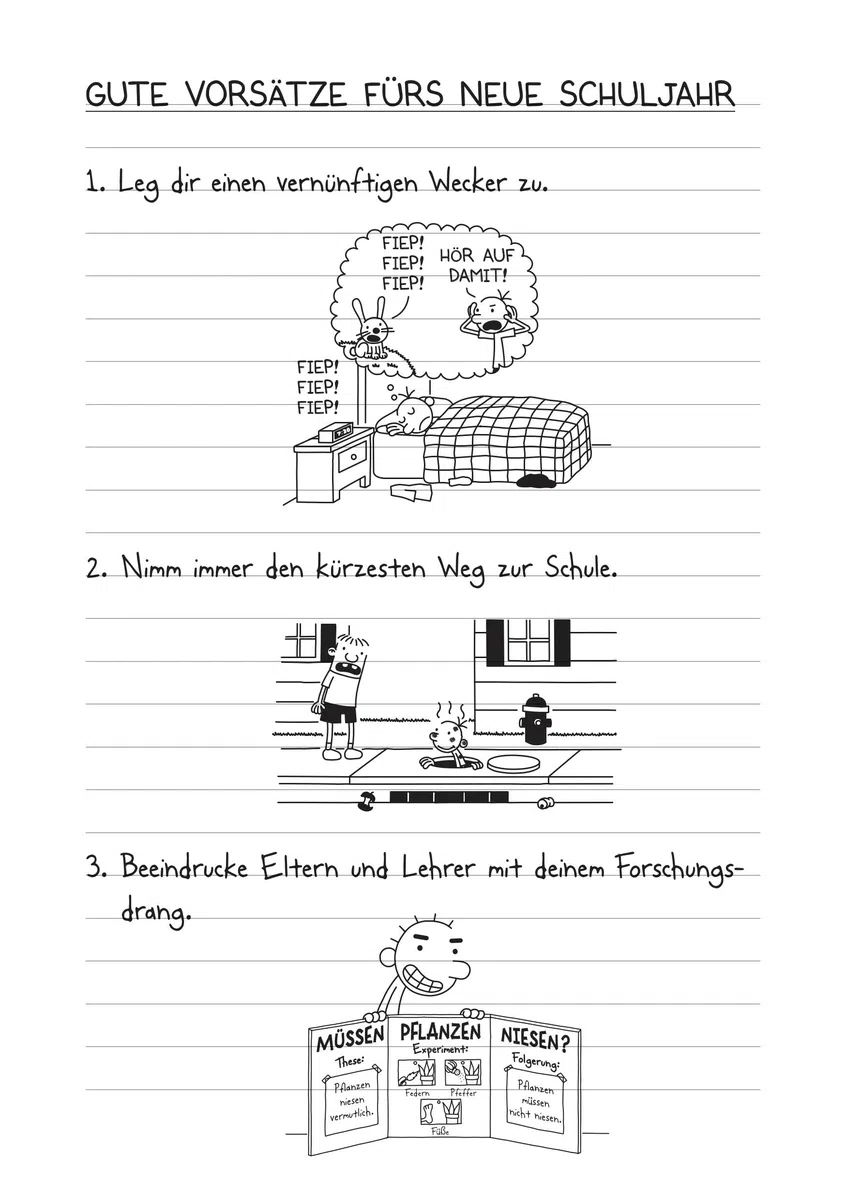 Gregs Tagebuch - Mein Hausaufgabenheft 2025/2026: Mit Stundenplan, Ferienkalender, Quiz, Notfallplan für Freistunden und vielen lustigen Greg-Comics