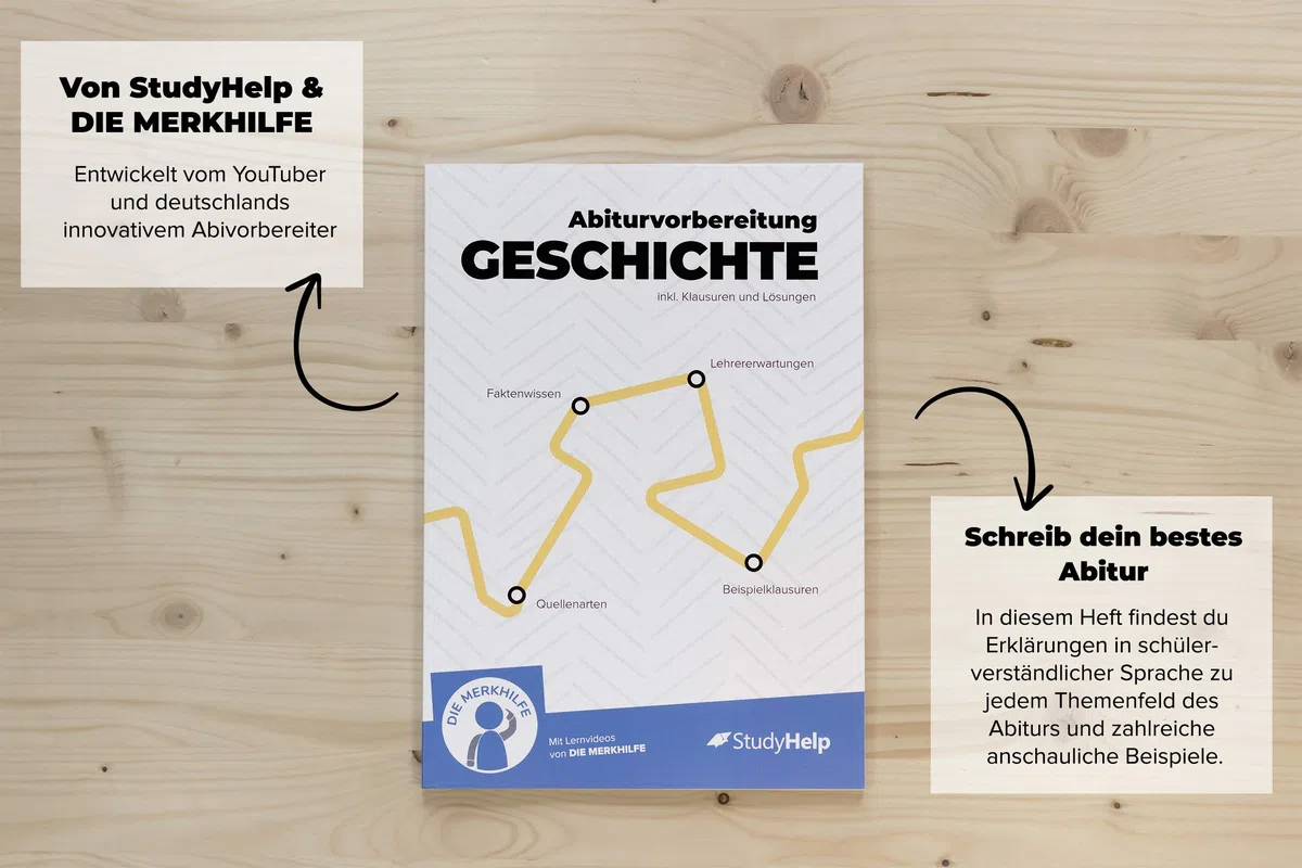 Lernheft Abiturvorbereitung Geschichte: StudyHelp und DIE MERKHILFE