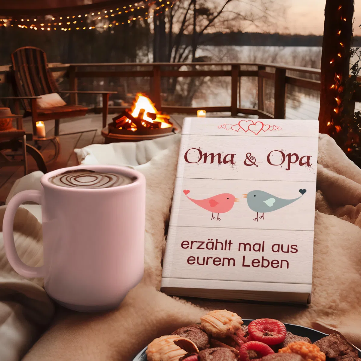 Oma & Opa, erzählt mal aus eurem Leben: Liebevolles Buch zum Ausfüllen "Opa, Oma erzähl mal!"