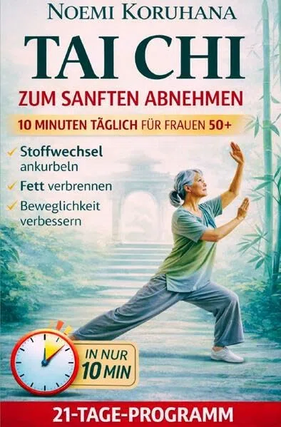 TAI CHI zum sanften Abnehmen: 21-Tage-Programm: Nur 10 Minuten täglich. Tai Chi für Frauen ab 50